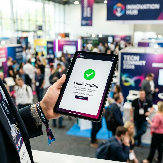 E-postverifisering på nettbrett